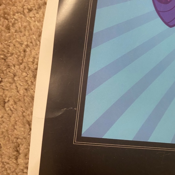 My Little Pony: San Diego Comic Con 2011 Motivational Posters Set of 8 VERY RARE - Picture 10 of 13